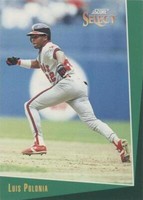 1993 Score Select - Luis Polonia #74