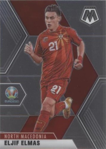 2021 Panini Mosaic UEFA Euro 2020 Eljif Elmas #55