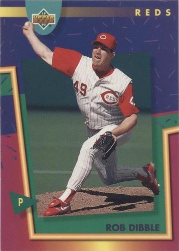 Rob Dibble 1993 Triple Play #52 Cincinnati Reds BASEBALL | eBay