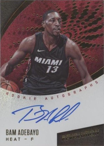 Panini Nba Card Revolution Bam Adebayo Heat Ra-Bam Used It2