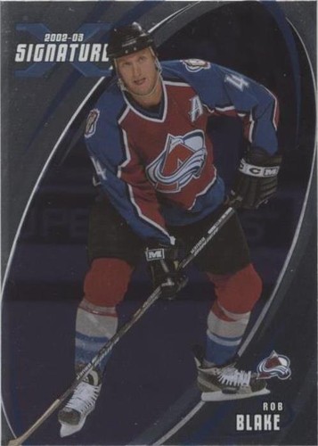 2002-03 In the Game Be A Player Signature Series - Rob Blake #152