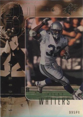 1999 SPx Ricky Watters #80