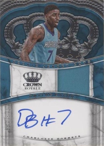 2017-18 Panini Crown Royale - Dwayne Bacon #RJA-DBC
