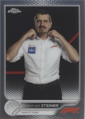 2022 Topps Chrome Formula 1 - Günther Steiner #108