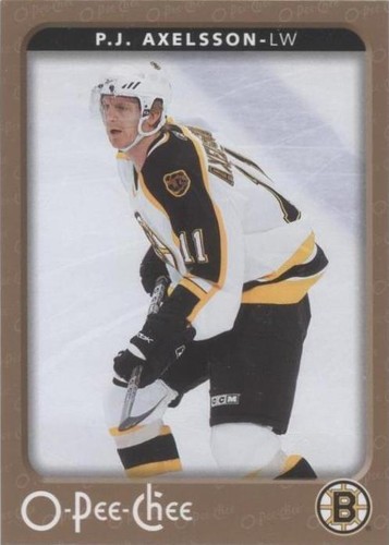 2006-07 O-Pee-Chee - P.J. Axelsson #34