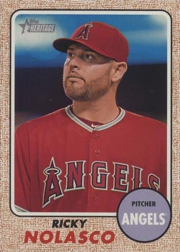 2017 Topps Heritage - Ricky Nolasco #136