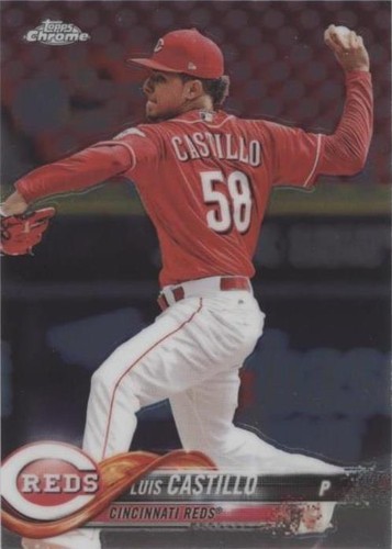 2018 Topps Chrome - Luis Castillo #34