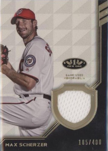 2018 Topps Tier One - Max Scherzer #T1R-MS