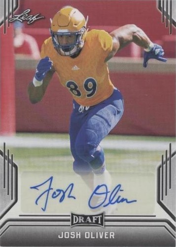 2019 Leaf Draft Josh Oliver #BA-JO1