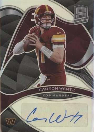 2022 Panini Spectra Carson Wentz #SIG-CWE