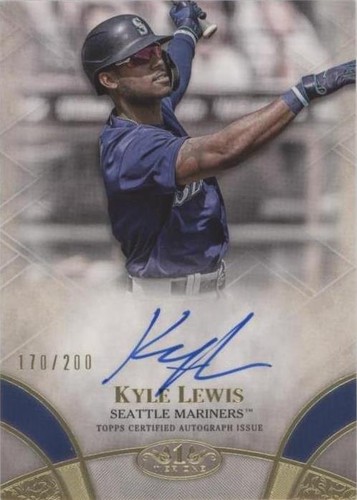 2021 Topps Tier One - Kyle Lewis #BOA-KLE