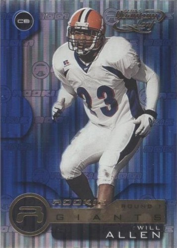 2001 Quantum Leaf Will Allen #258