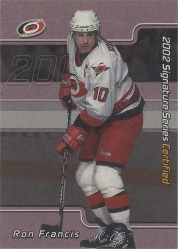 2001-02 In the Game Be A Player Signature Series - Ron Francis #C-36