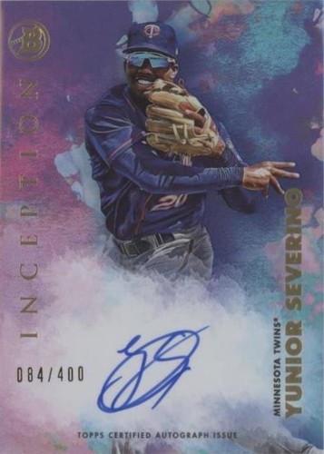 2021 Bowman Inception - Yunior Severino #PA-YS