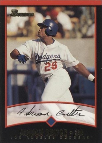 2001 Bowman - Adrian Beltre #99