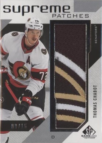 2021-22 Upper Deck SP Game Used - Thomas Chabot #SP-TC