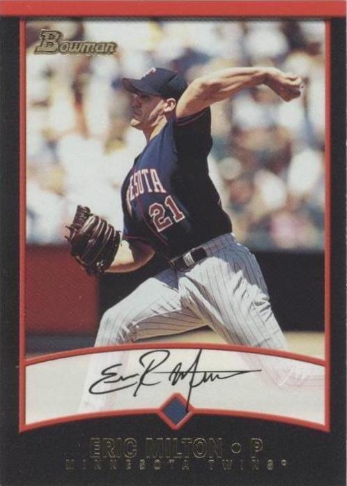 2001 Bowman - Eric Milton #132