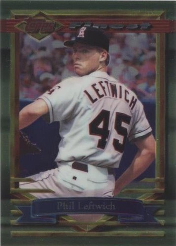1994 Topps Finest - Phil Leftwich #391