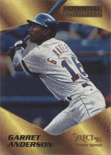 1995 Select Certified Edition - Garret Anderson #9