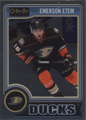 2014-15 O-Pee-Chee Platinum - Emerson Etem #17