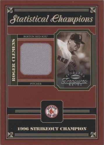 2004 Donruss Timeless Treasures - Roger Clemens #SC-39