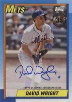 2025 Topps Series 1 - David Wright #90AU-DW
