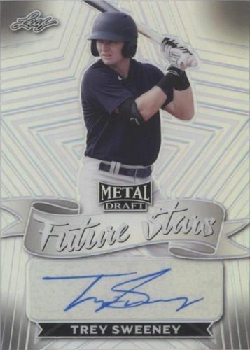 2021 Leaf Metal Draft - Trey Sweeney #FS-TS1