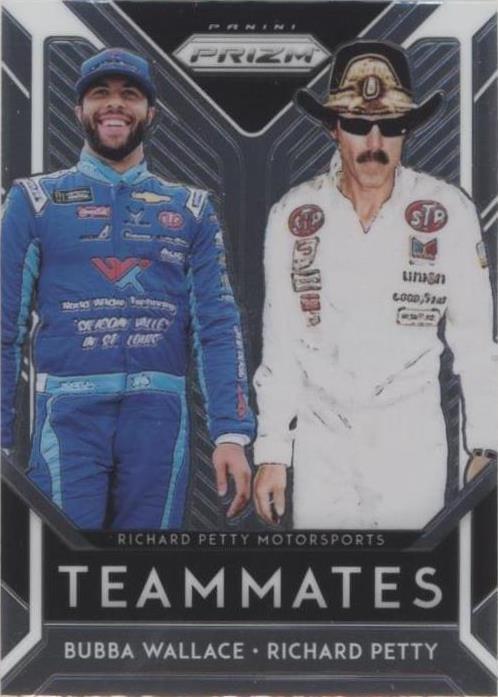 2019 Panini Prizm - Bubba Wallace Richard Petty #T-9