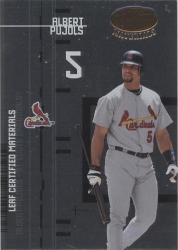 2005 Leaf - Albert Pujols #LC-1