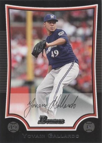 2009 Bowman - Yovani Gallardo #106
