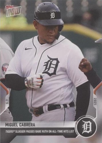 2021 Topps Now - Miguel Cabrera #181