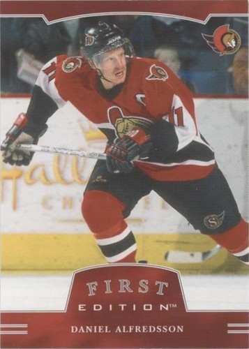 2002-03 In the Game Be A Player First Edition - Daniel Alfredsson #140