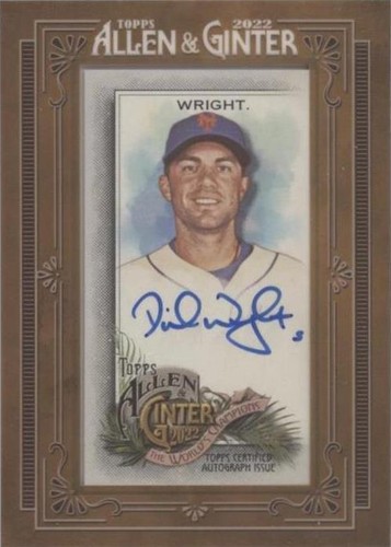 2022 Topps Allen & Ginter - David Wright #MA-DW