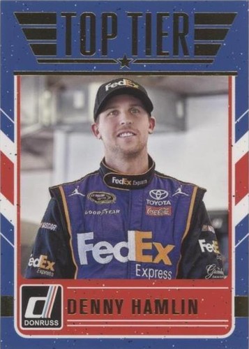 2017 Panini Donruss NASCAR - Denny Hamlin #TT9