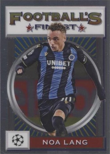 2021-22 Topps Finest Flashbacks UCL Noa Lang #177