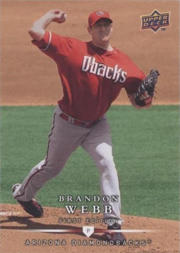 2008 Upper Deck First Edition - Brandon Webb #75