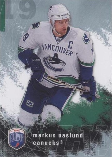 08-09 UD Upper Deck The Cup Limited Logos Markus Naslund /50
