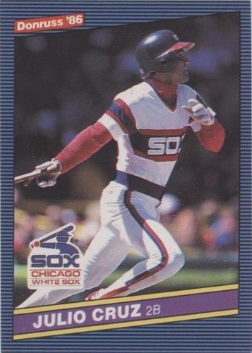 1986 Donruss - Julio Cruz #257