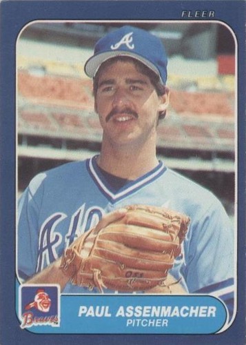 1986 Fleer Update - Paul Assenmacher #U-5