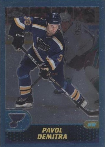 2001-02 Topps Chrome - Pavol Demitra #61