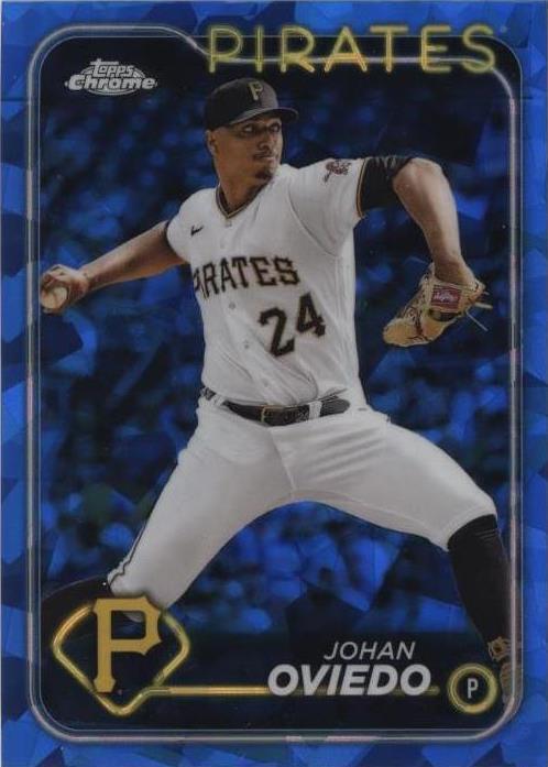 2024 Topps Chrome Sapphire Edition - Johan Oviedo #65
