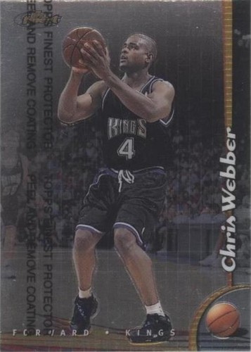 1998-99 Topps Finest - Chris Webber #220