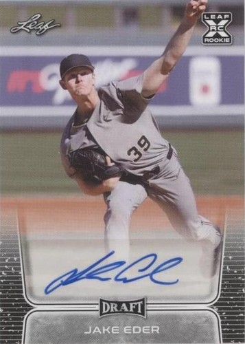 2020 Leaf Draft - Jake Eder #BA-JE1