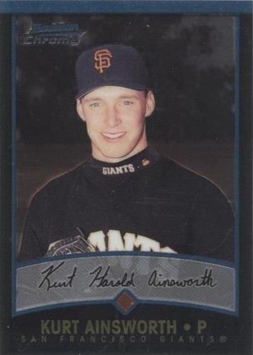 2001 Bowman Chrome - Kurt Ainsworth #207