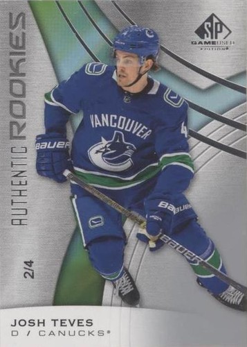 2019-20 Upper Deck SP Game Used - Josh Teves #169