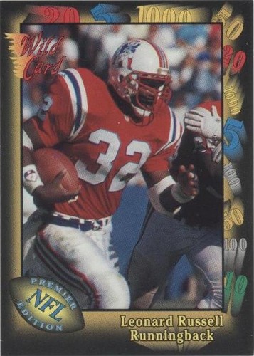 1991 Wild Card Leonard Russell #76