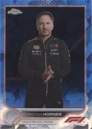 2022 Topps Chrome Sapphire Edition Formula 1 - Christian Horner #100