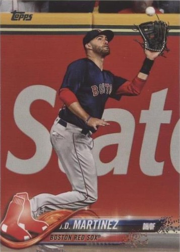 2018 Topps Update Series - J.D. Martinez #US195