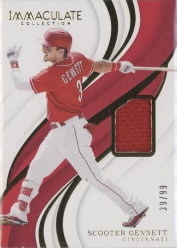 2019 Panini Immaculate Collection - Scooter Gennett #98