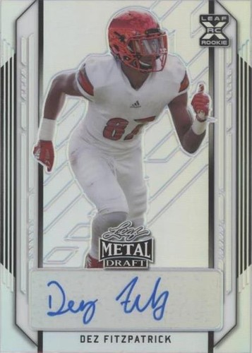 2021 Leaf Metal Draft Dez Fitzpatrick #BA-DF1